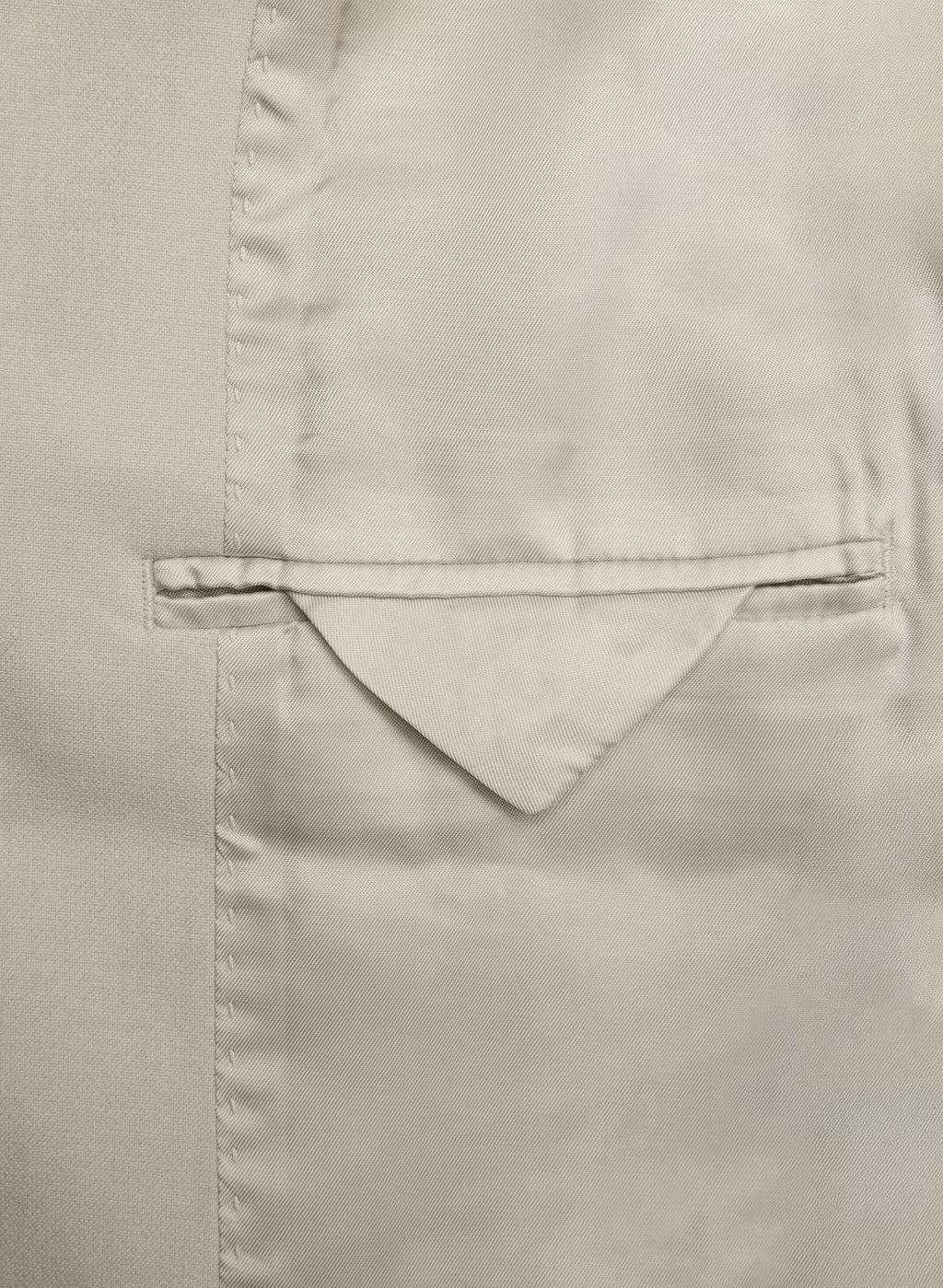 Single-Breasted Stretch Blazer - Check
