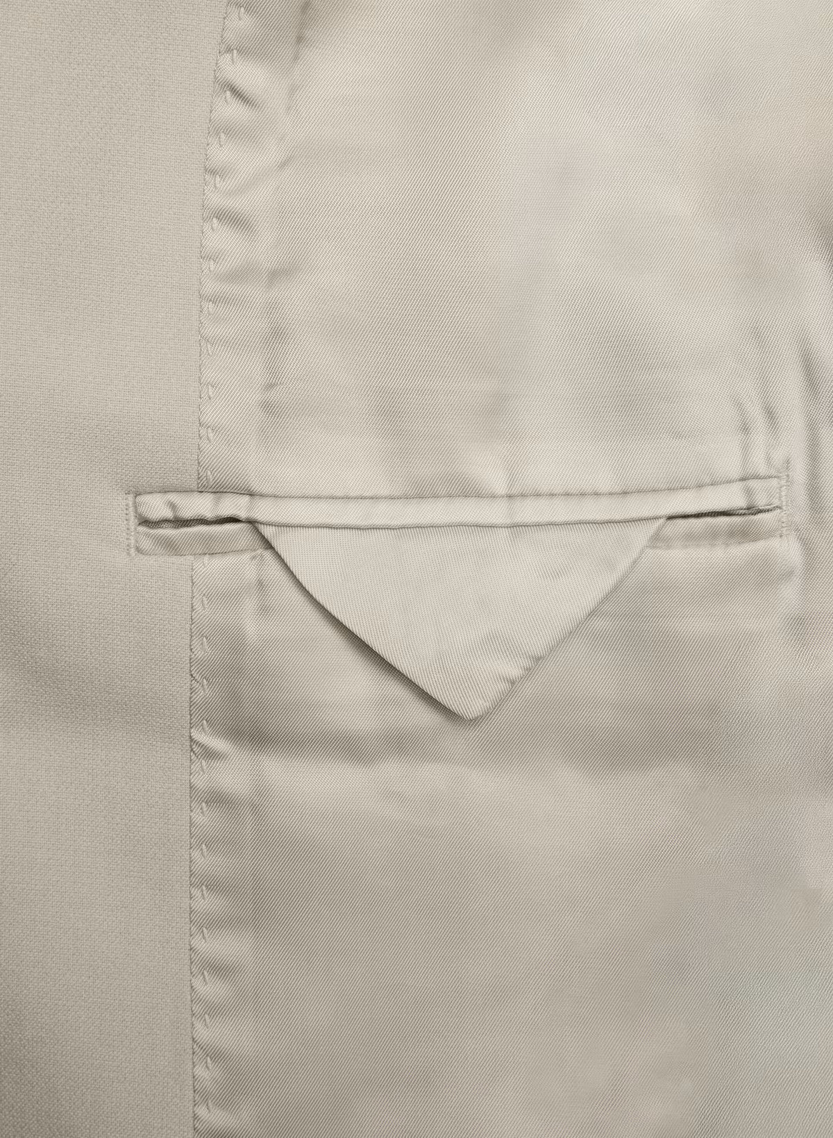 Single-Breasted Stretch Blazer - Check