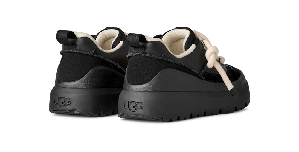 Men's Leather And Suede Sneaker - Chestnut