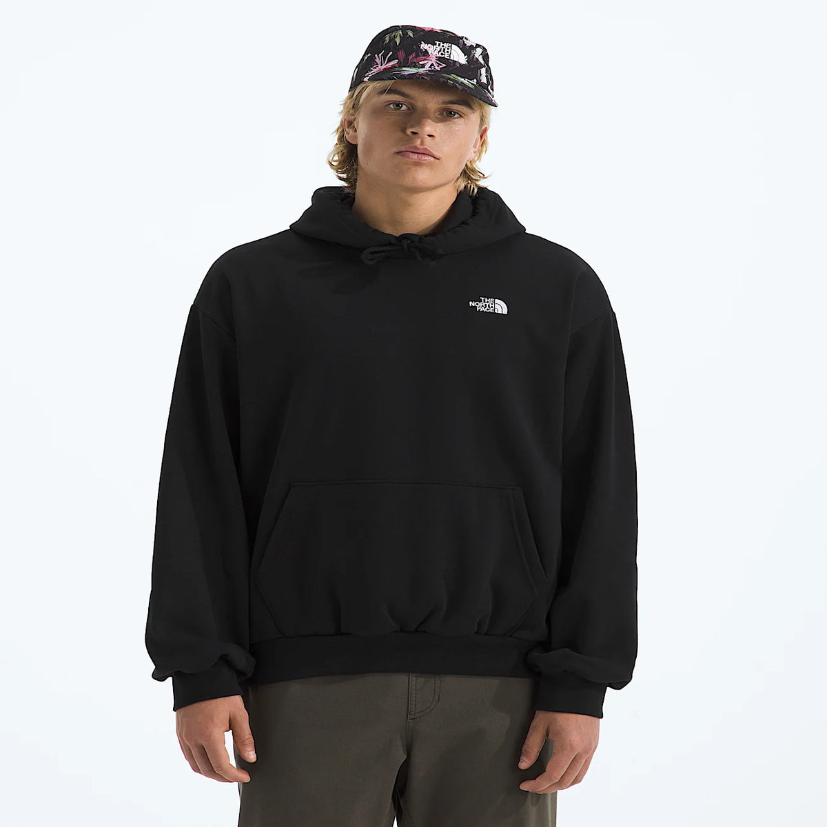 Men's Oversized Pullover Hoodie - Grey