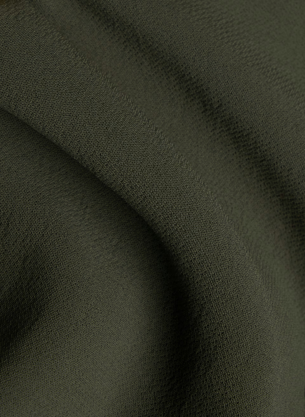 Lined Tailored Suit Vest - Olive