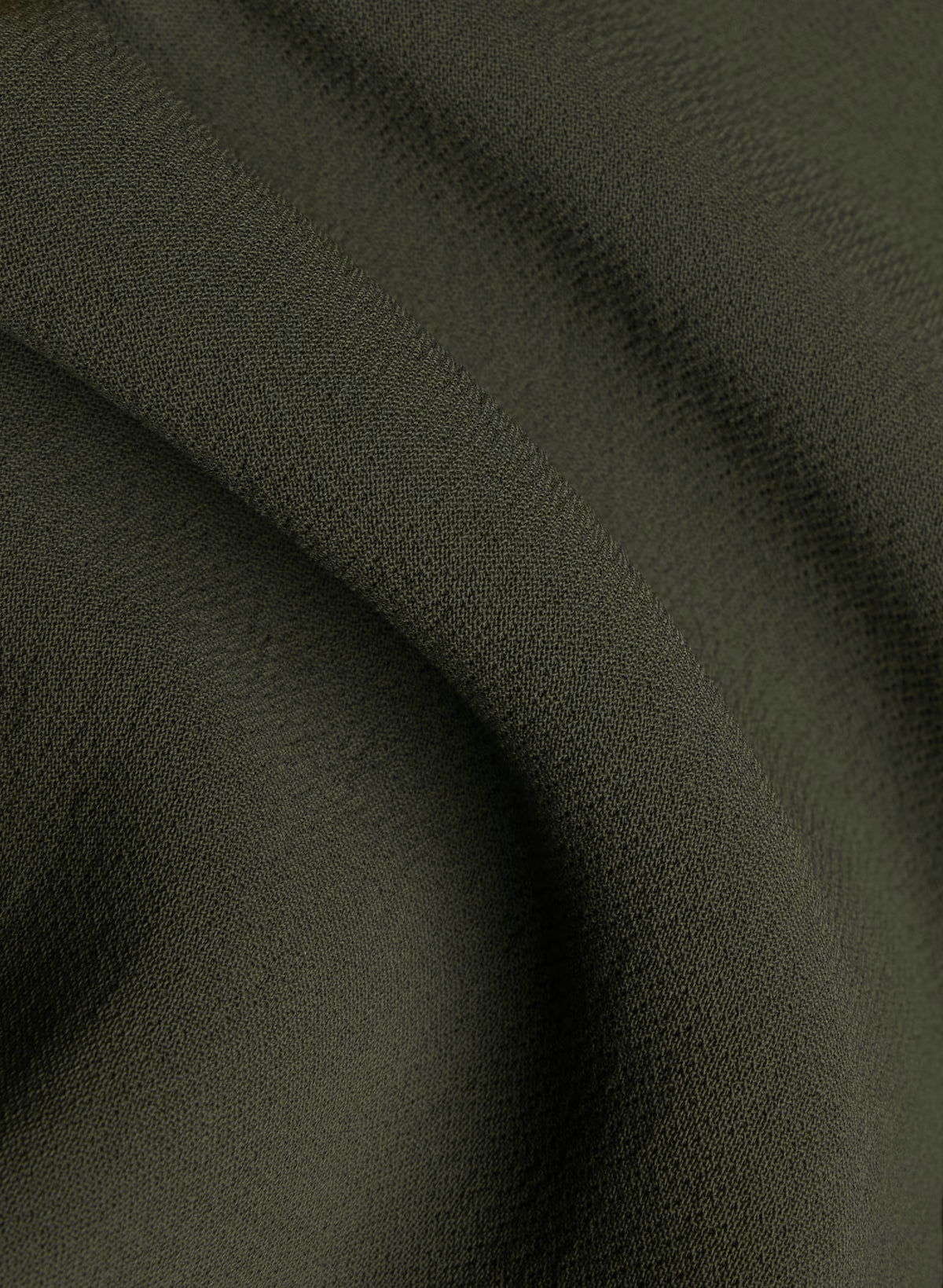 Lined Tailored Suit Vest - Olive