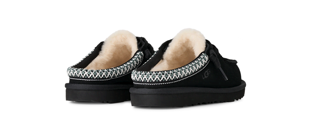 Kids' Suede Lined Mule - Sand