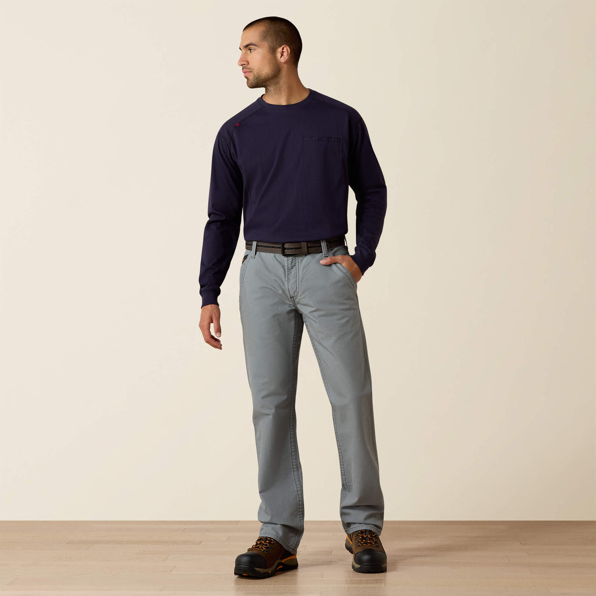 Men's Flame-Resistant Relaxed Bootcut Work Pants