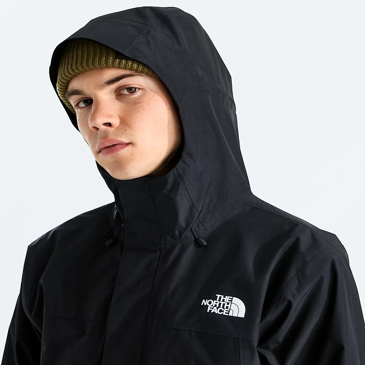 Men's Waterproof Zip-In Shell Jacket - Black