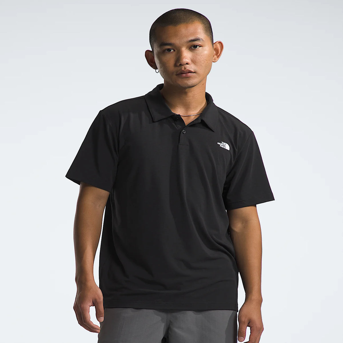 Men's Short-Sleeve Polo Shirt - Black