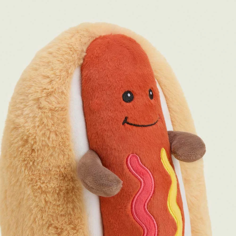 Hot Dog Microwavable Plush