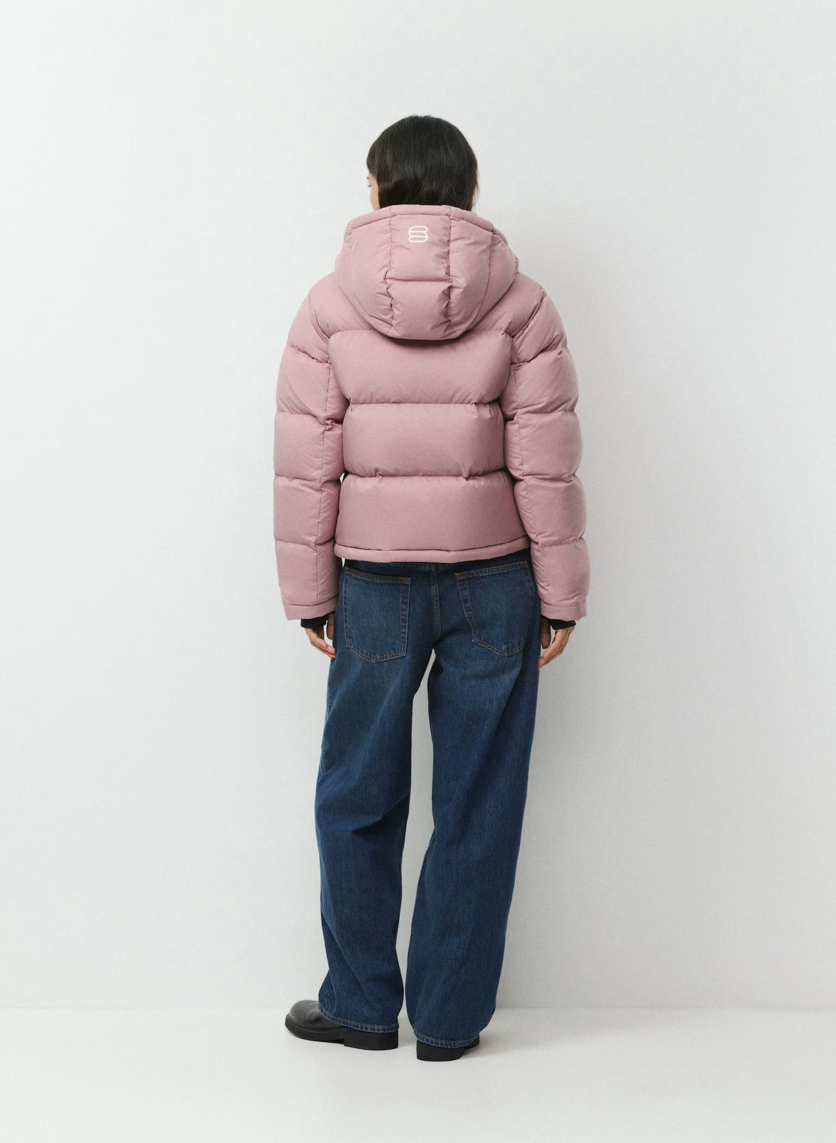 Short Down Puffer Jacket - Blue