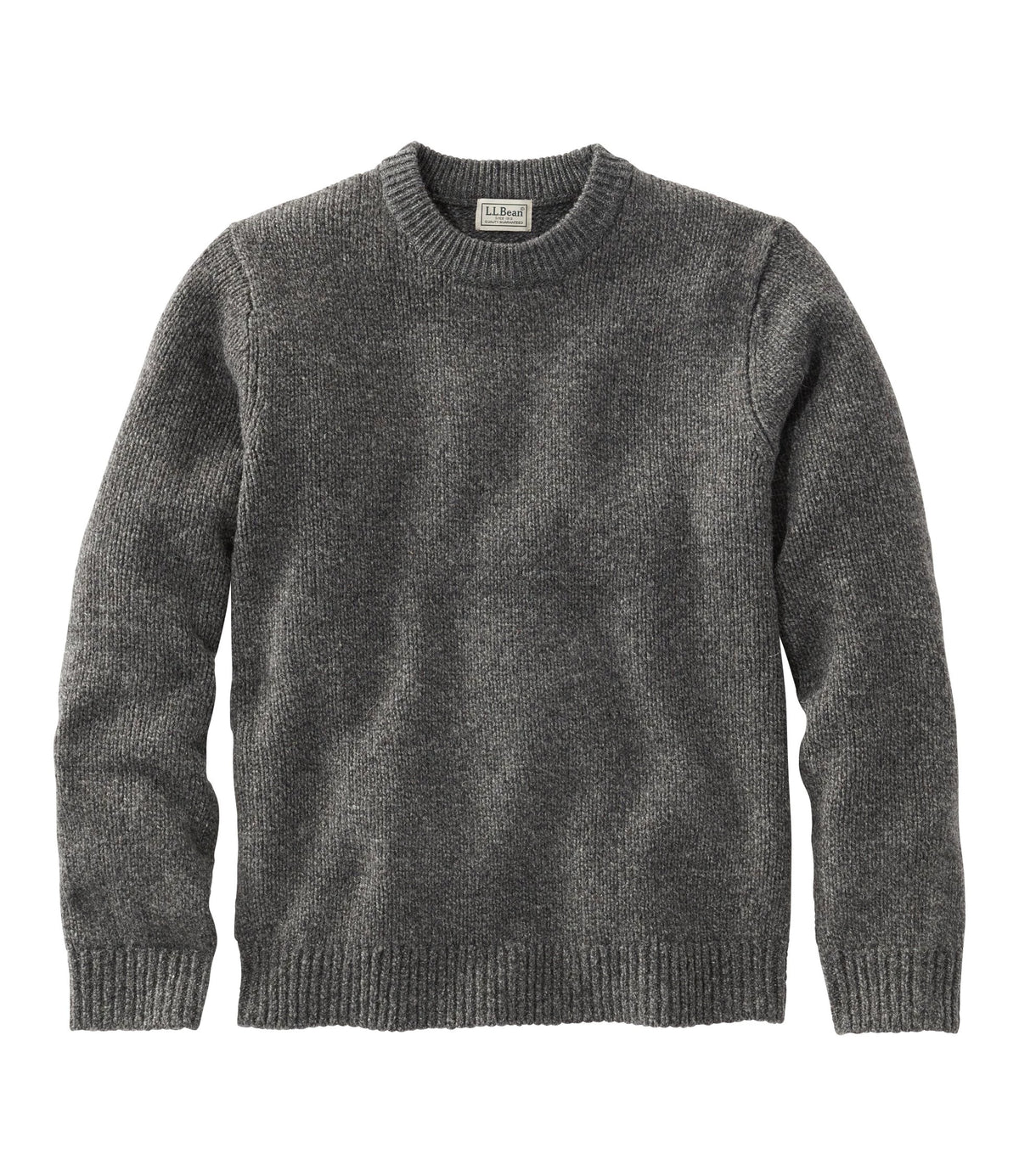 Men's Lambswool Crewneck Sweater - Rosewood