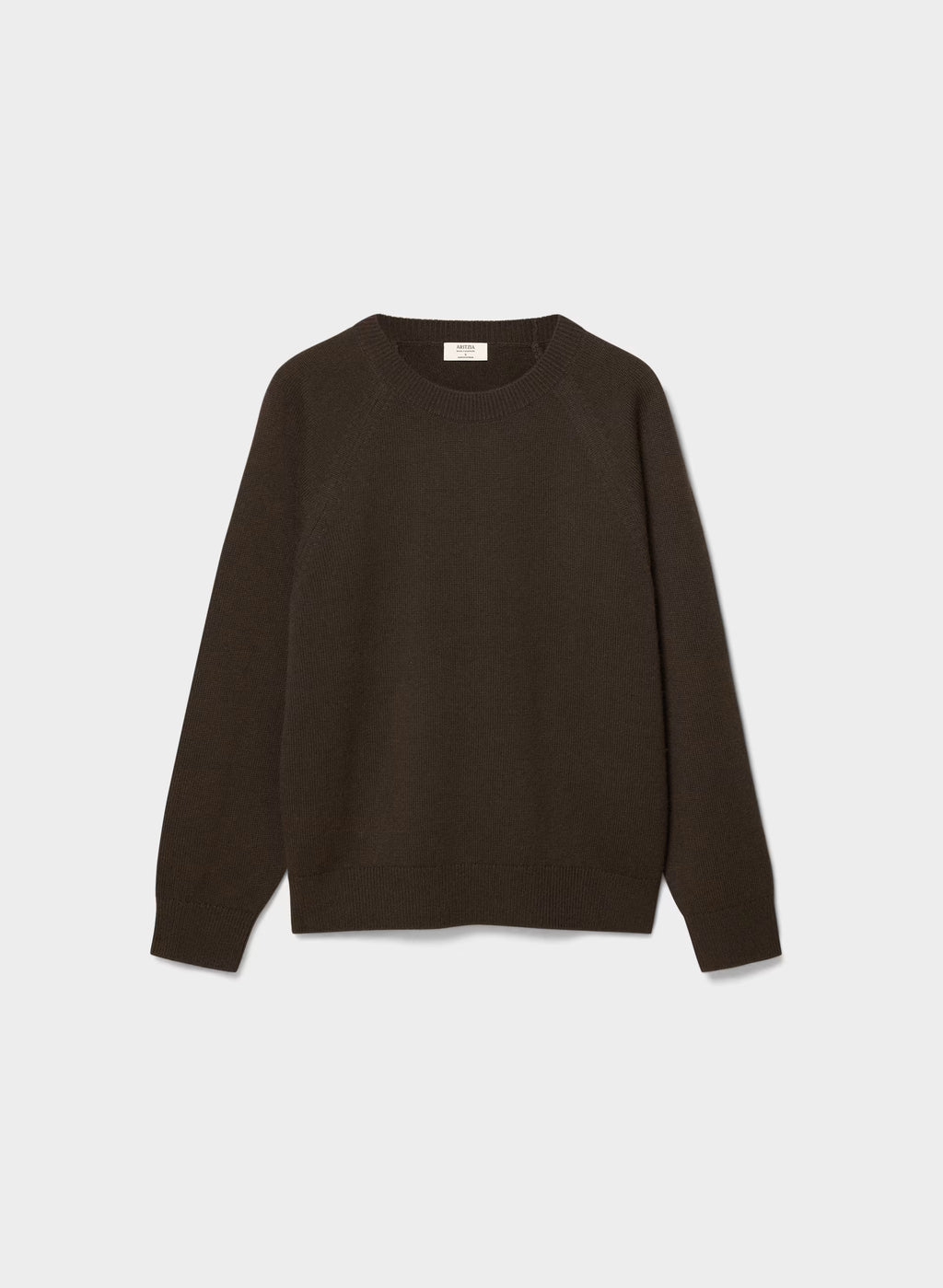 Wool Cashmere Raglan Sweater - Olive