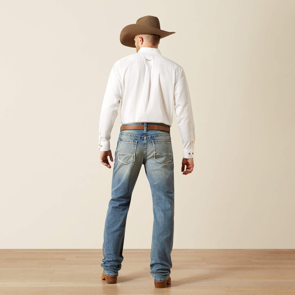 Men's Relaxed Stretch Bootcut Jeans - Shasta