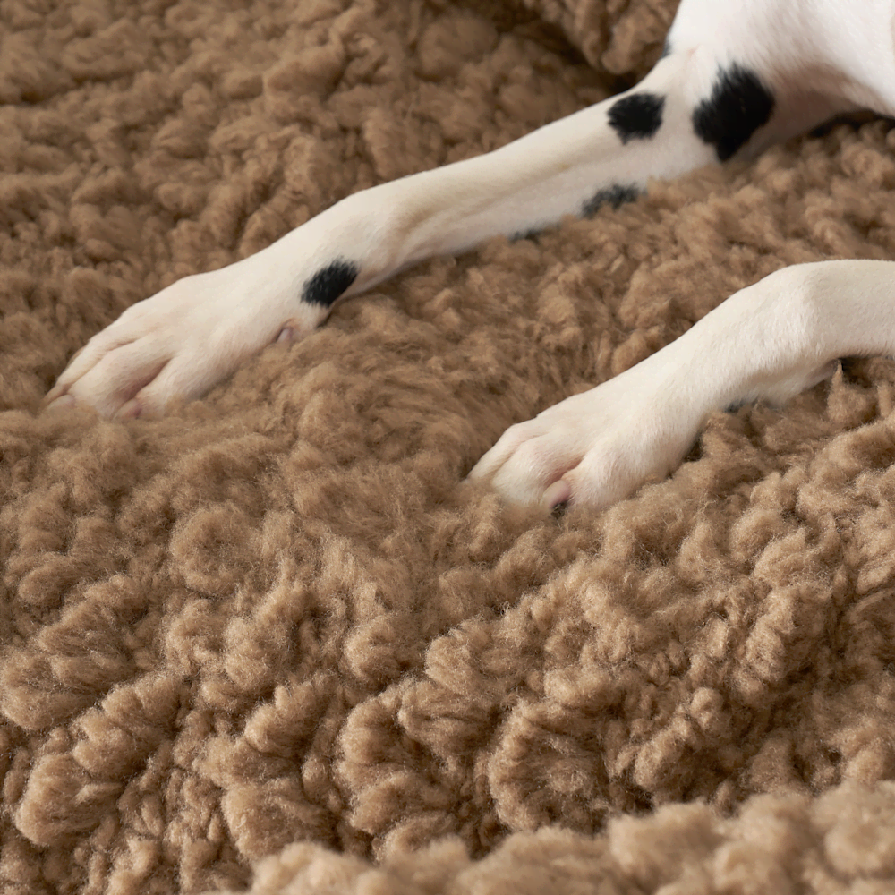 Small Faux Fur Sofa Pet Bed