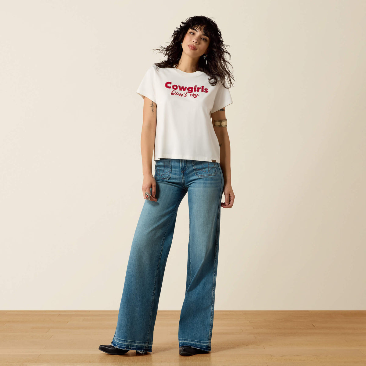 Women's Ultra High-Rise Wide-Leg Jeans - Blue