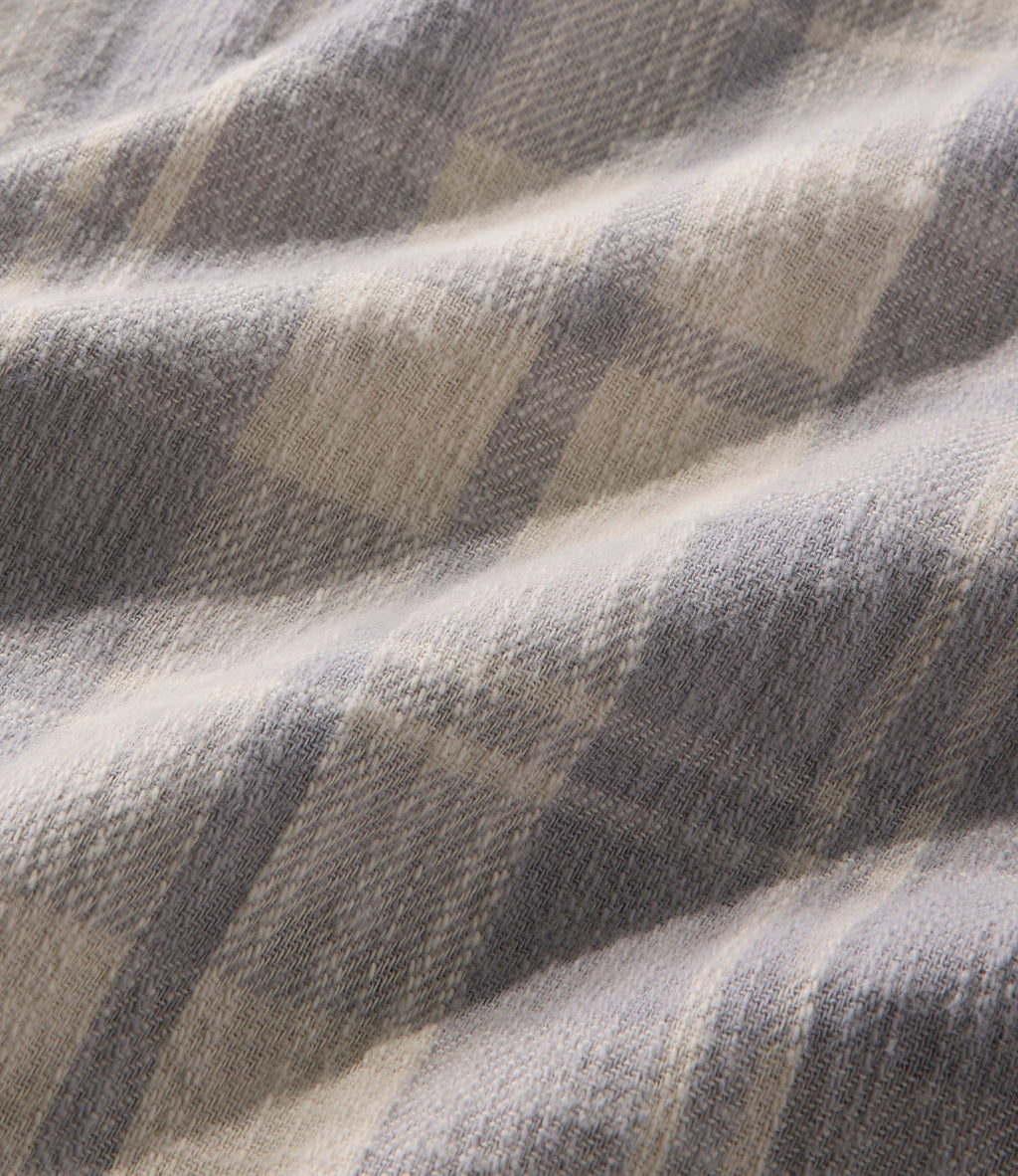 Men's Brushed Cotton Flannel Shirt - Barley