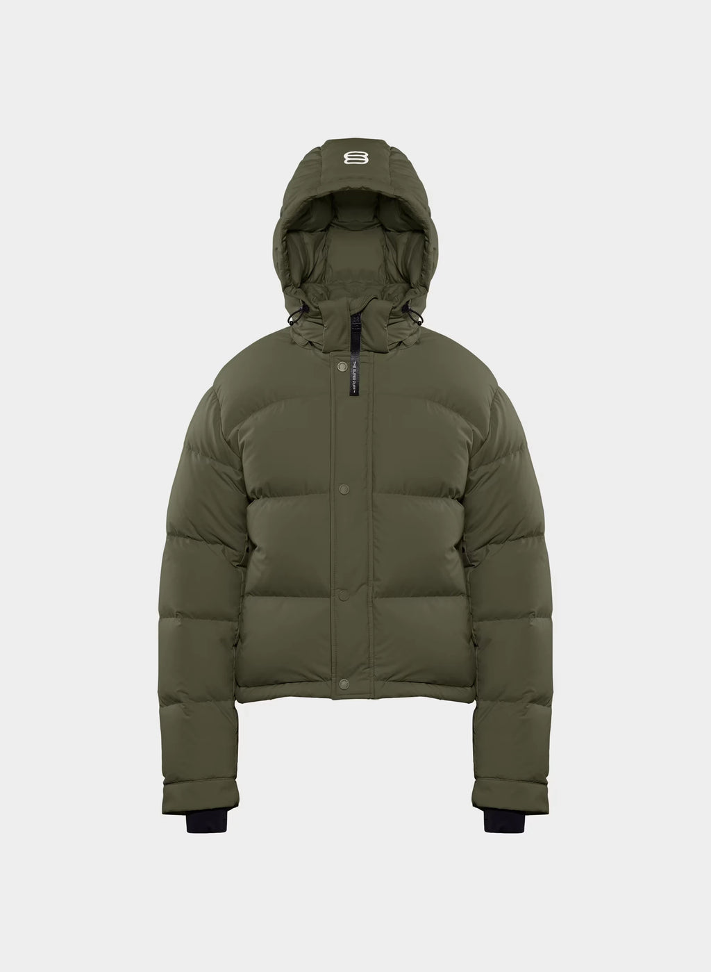 Short Down Puffer Jacket - Blue