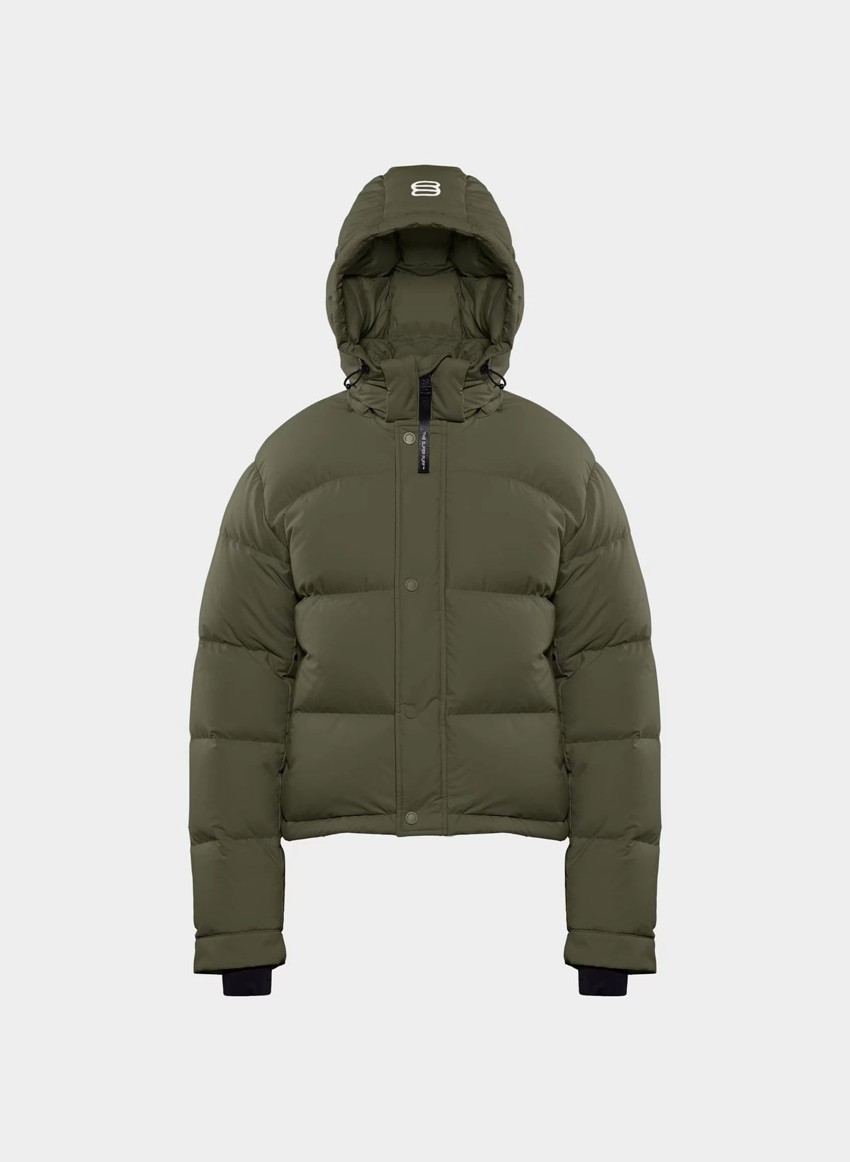 Short Down Puffer Jacket - Blue