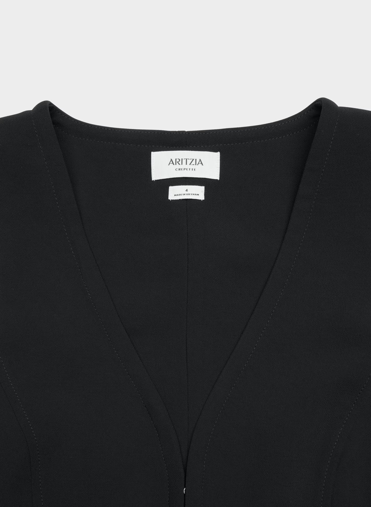 Lined Tailored Suit Vest - Olive