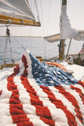 Double-Sided Plush Flag Blanket