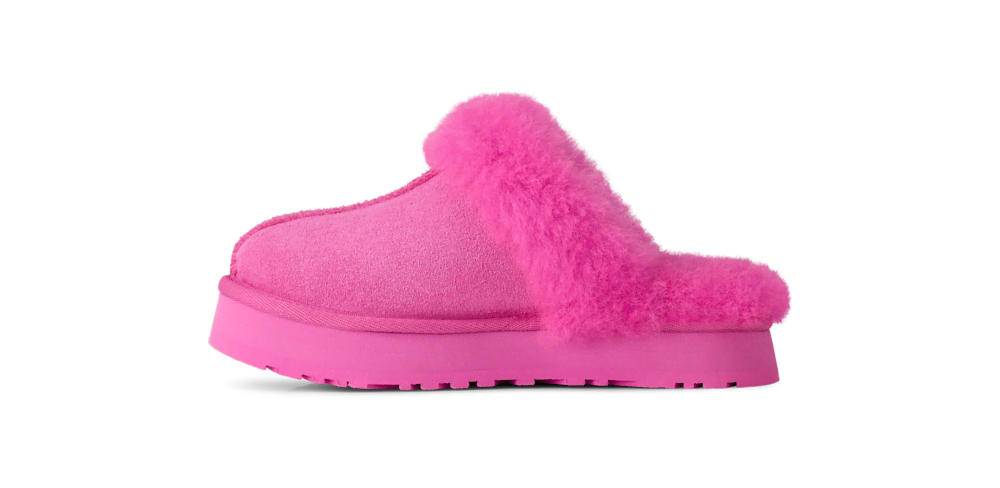 Kids' Suede Platform Slippers - Sand