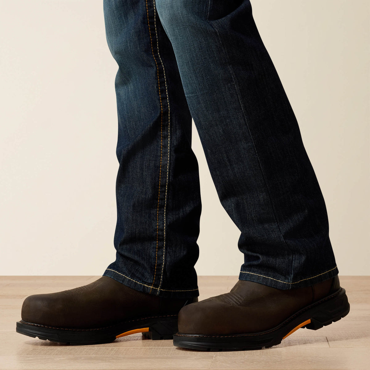 Men's Flame-Resistant Bootcut Work Jeans - Blue