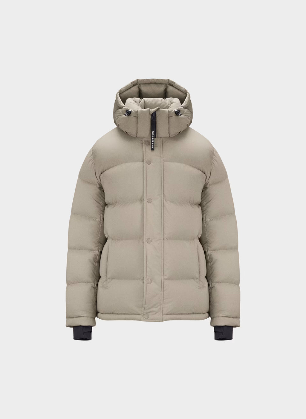 Long Down Puffer Jacket - Blue