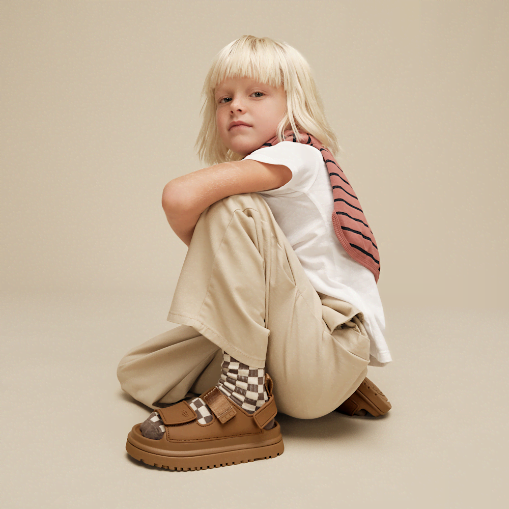 Kids' Adjustable Water-Friendly Sandal - Grapefruit