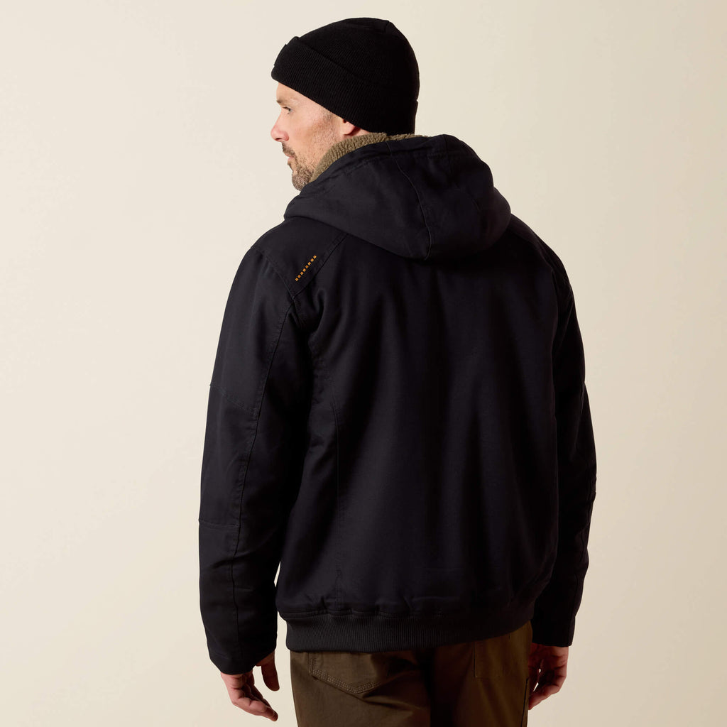Men's Water-Repellent Sherpa-Lined Work Jacket