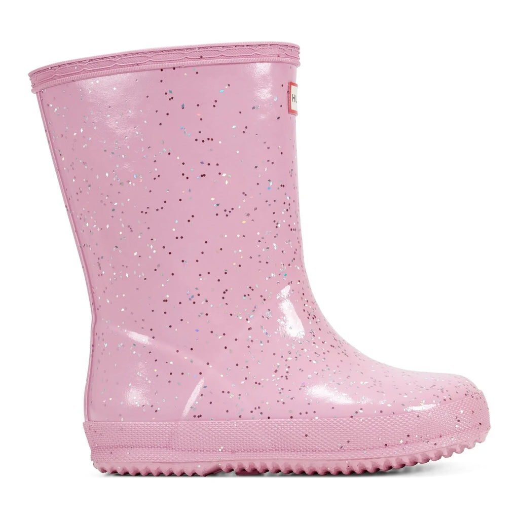 Kids' Insulated Glitter Rain Boots - Light Pink