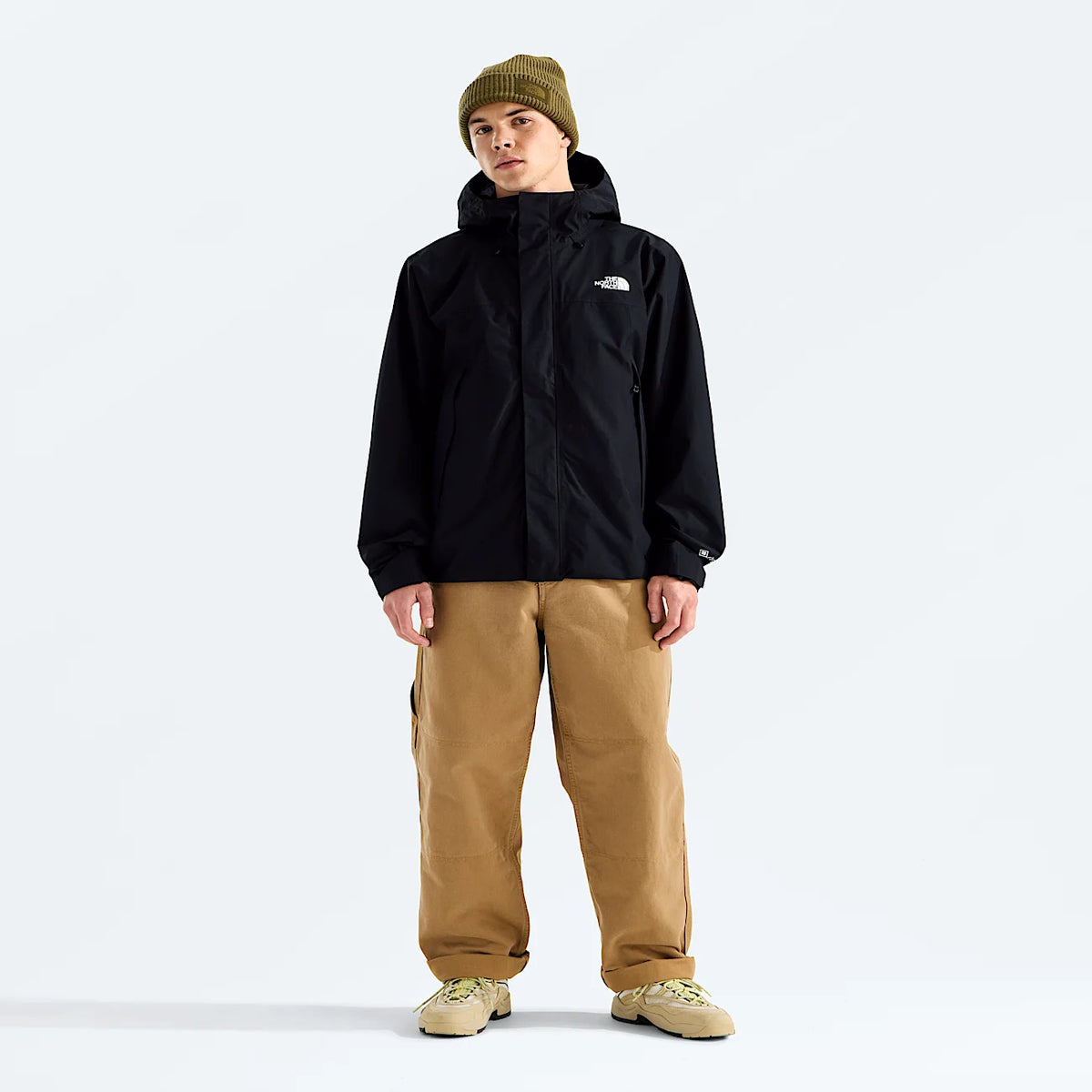 Men's Waterproof Zip-In Shell Jacket - Black