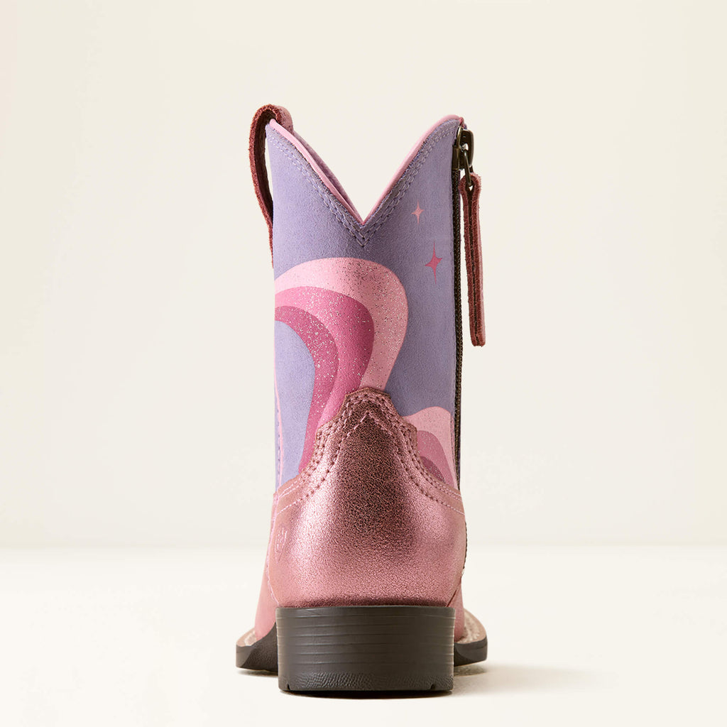 Kids' Sparkle Unicorn Western Boots - Pink