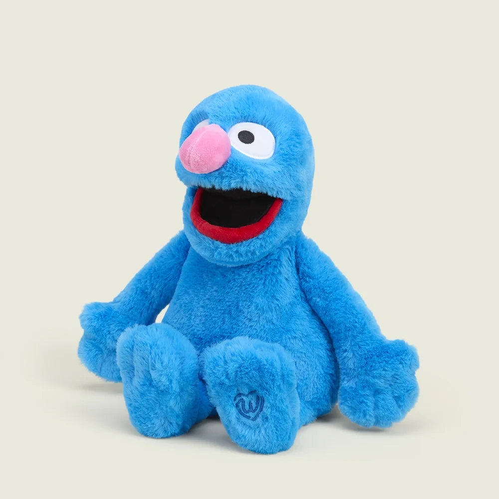 Blue Monster Microwavable Plush