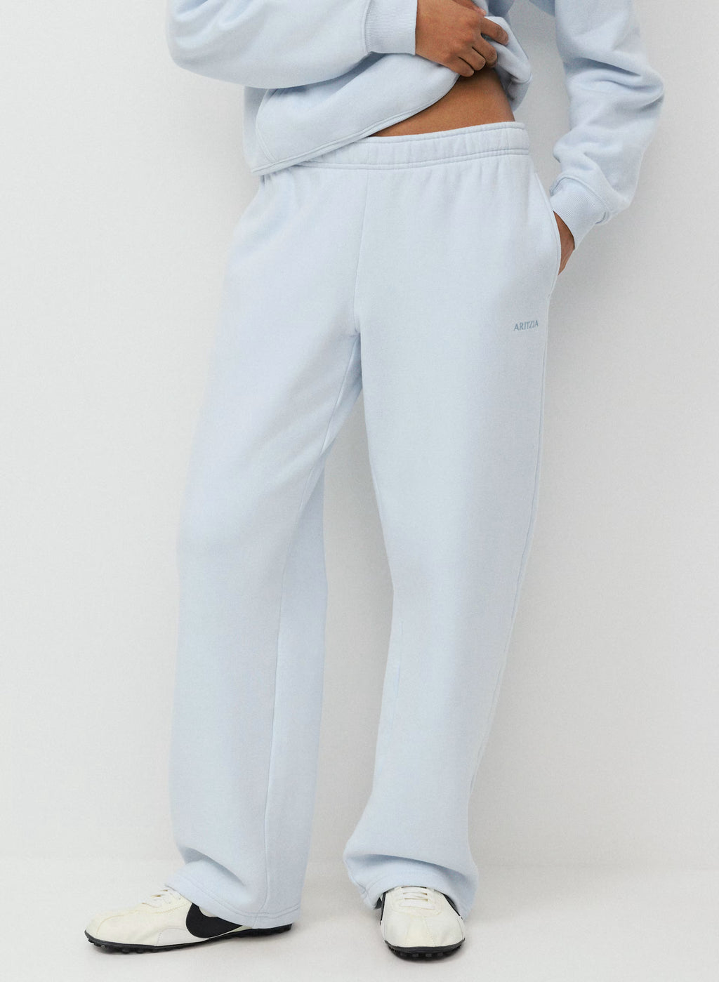 Straight-Leg Fleece Sweatpants - Yellow