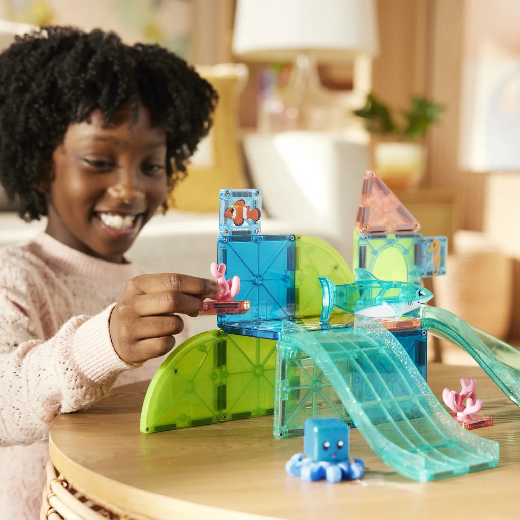 25-Piece Coral Reef Magnetic Building Set