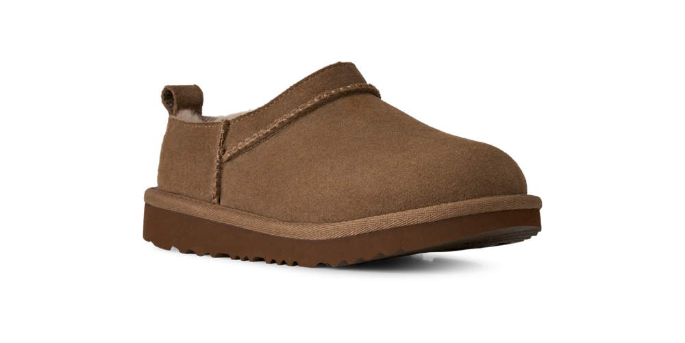 Kids' Water-Resistant Suede Ankle Boot - Sand