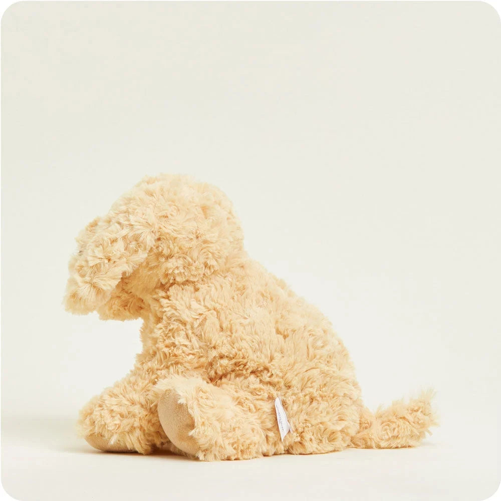 Microwavable Weighted Golden Dog Plush