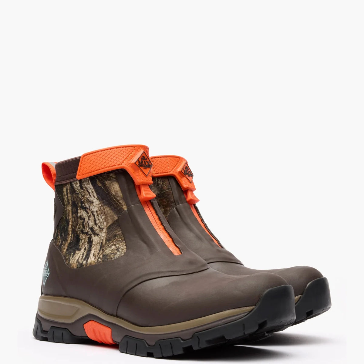 Men's Waterproof Zip Ankle Boots - Camo