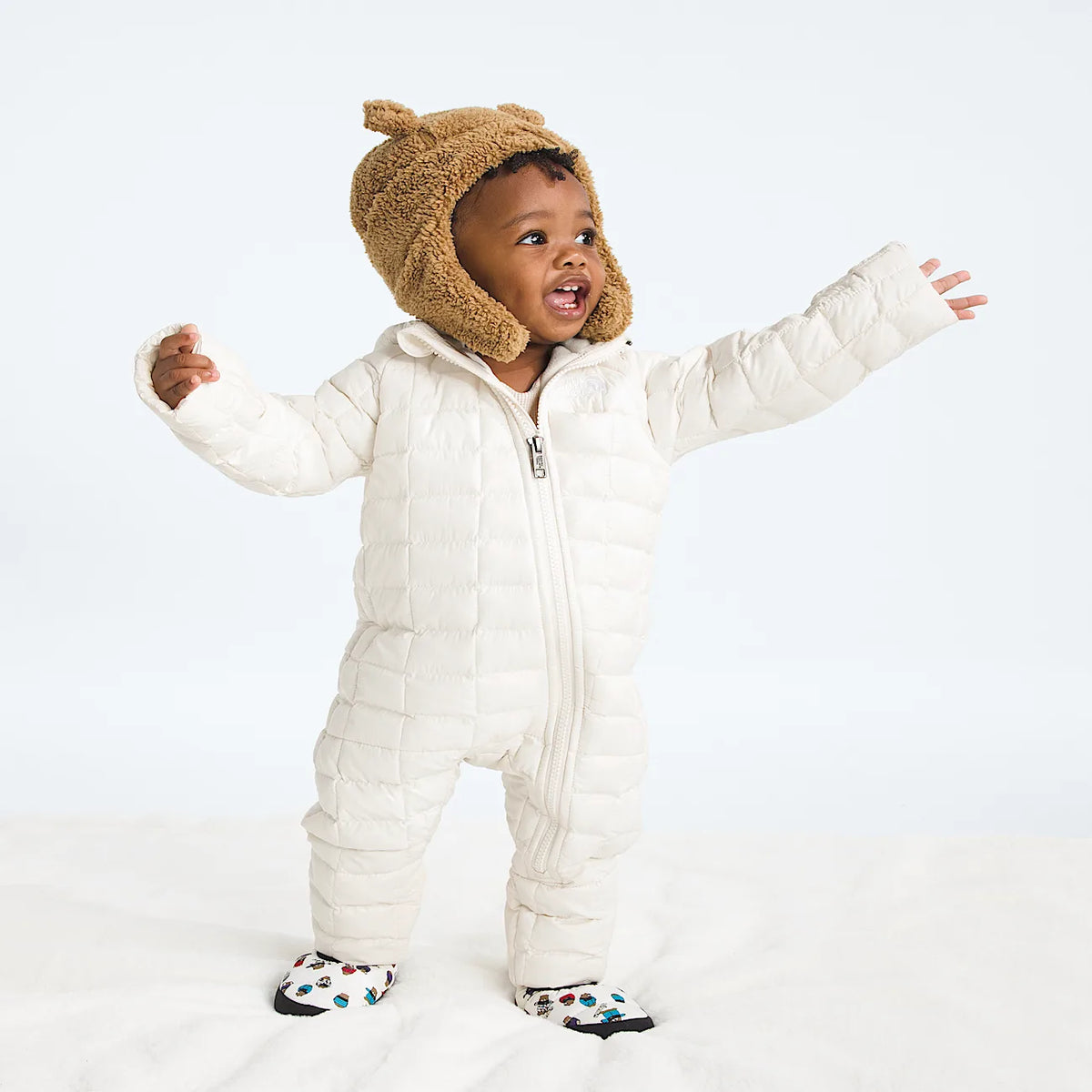 Baby Insulated One-Piece - White