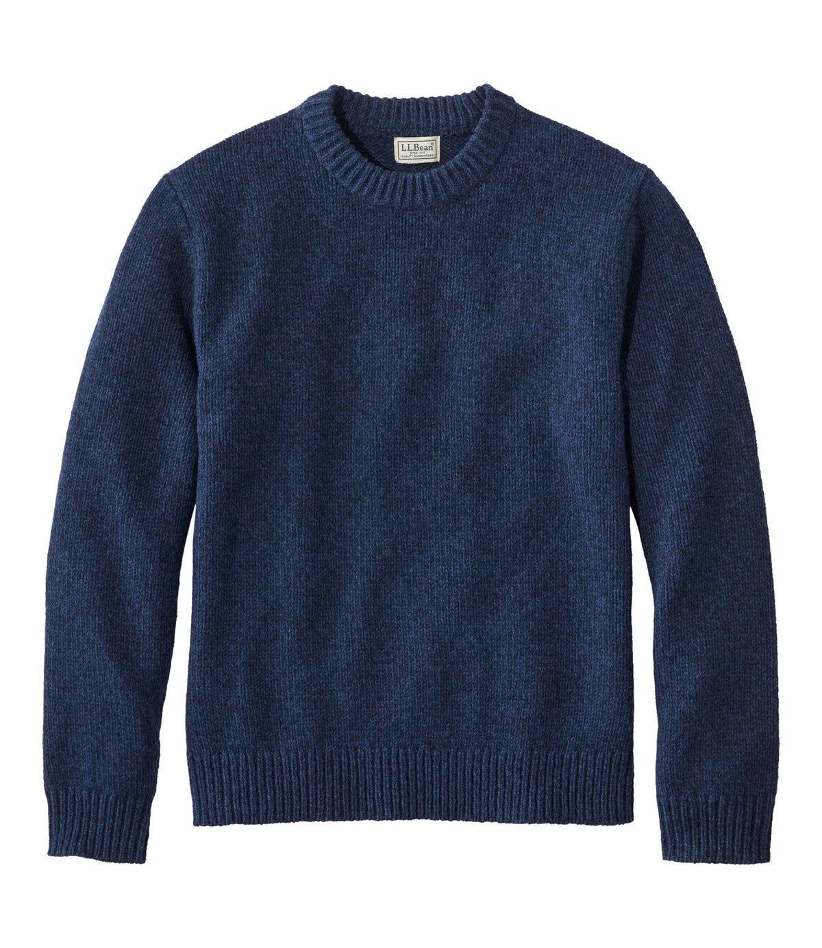 Men's Lambswool Crewneck Sweater - Rosewood