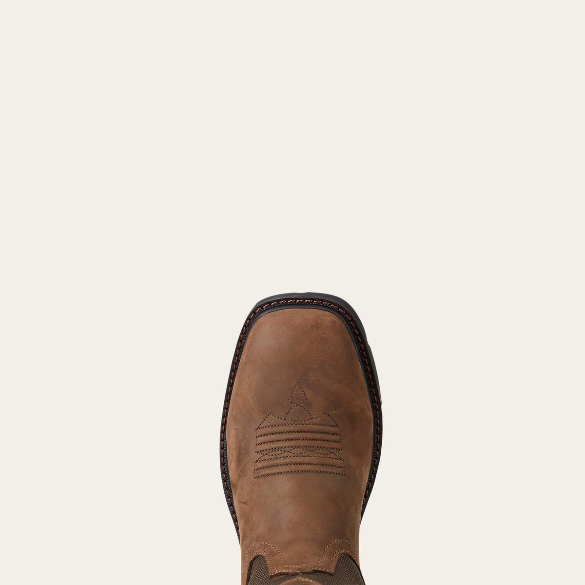 Men's Waterproof Steel Toe Work Boots - Brown