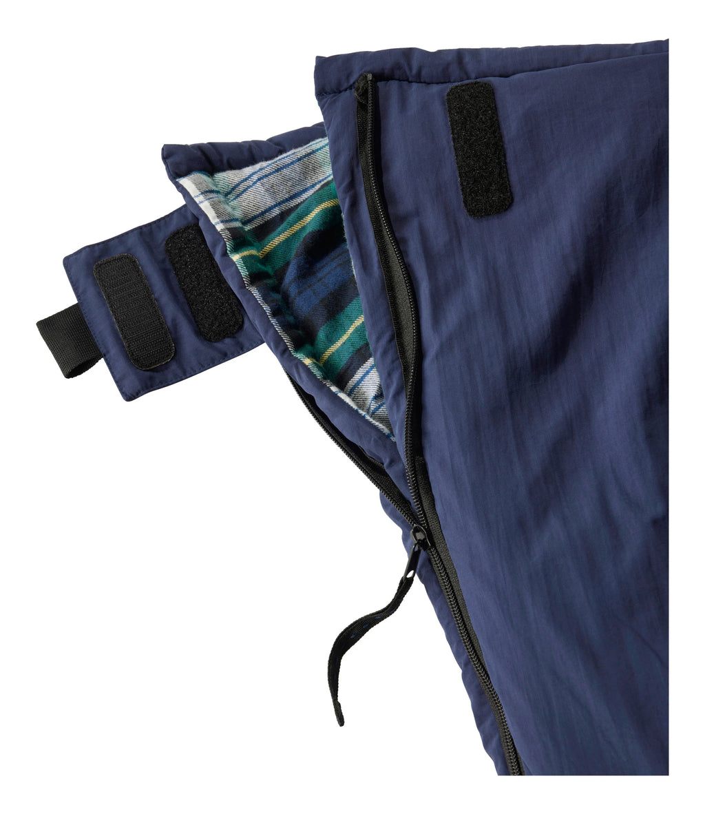 0 Degree Flannel-Lined Camping Sleeping Bag