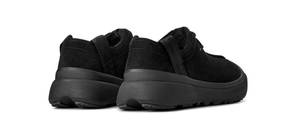 Men's Waterproof Suede Toggle Clog - Black