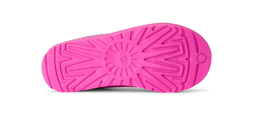 Women's Suede Sheepskin Slipper - Moonlight
