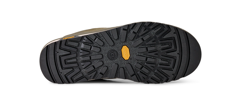Men's Waterproof Suede Hiking Sneakers - Chestnut