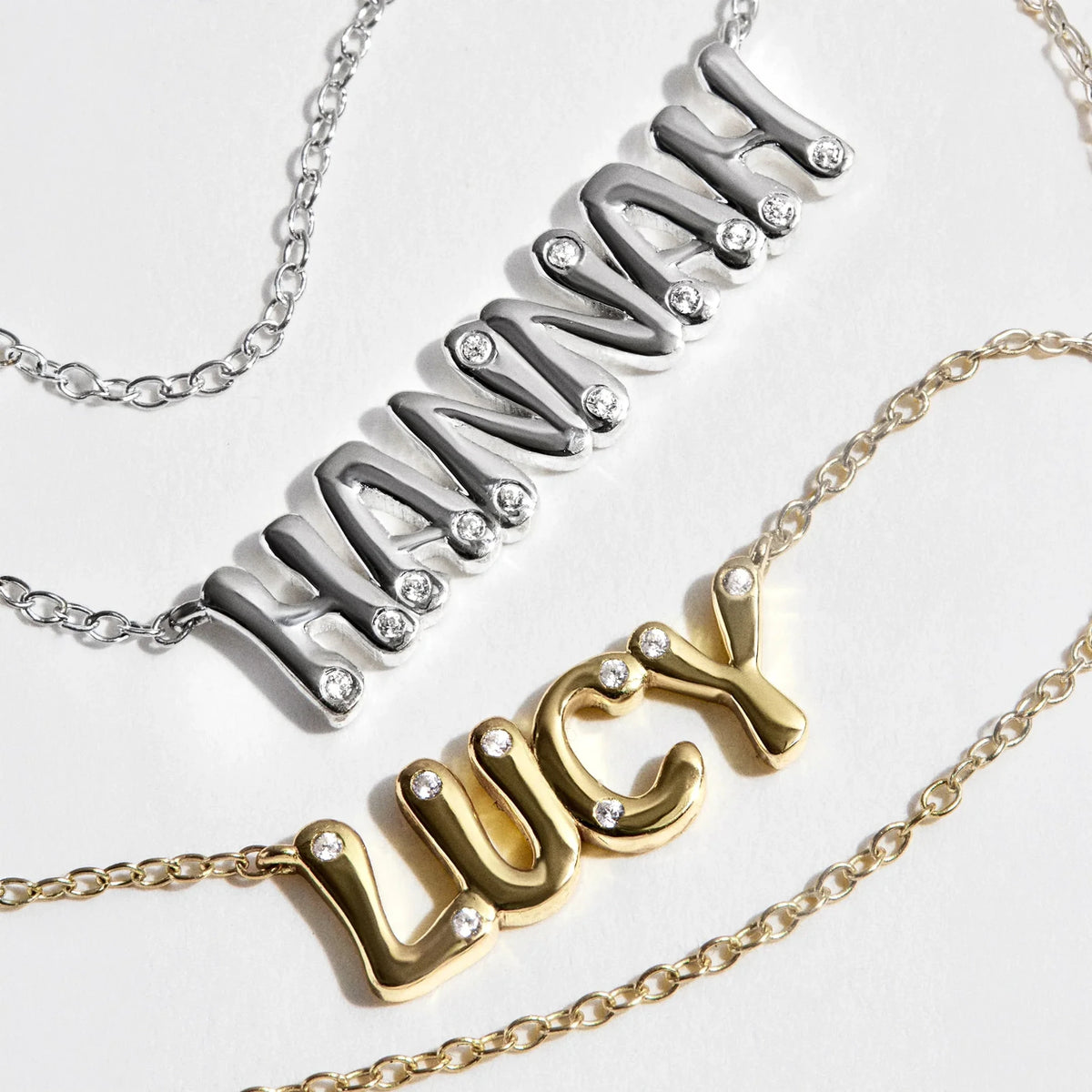 Personalized Gold-Plated Nameplate Necklace