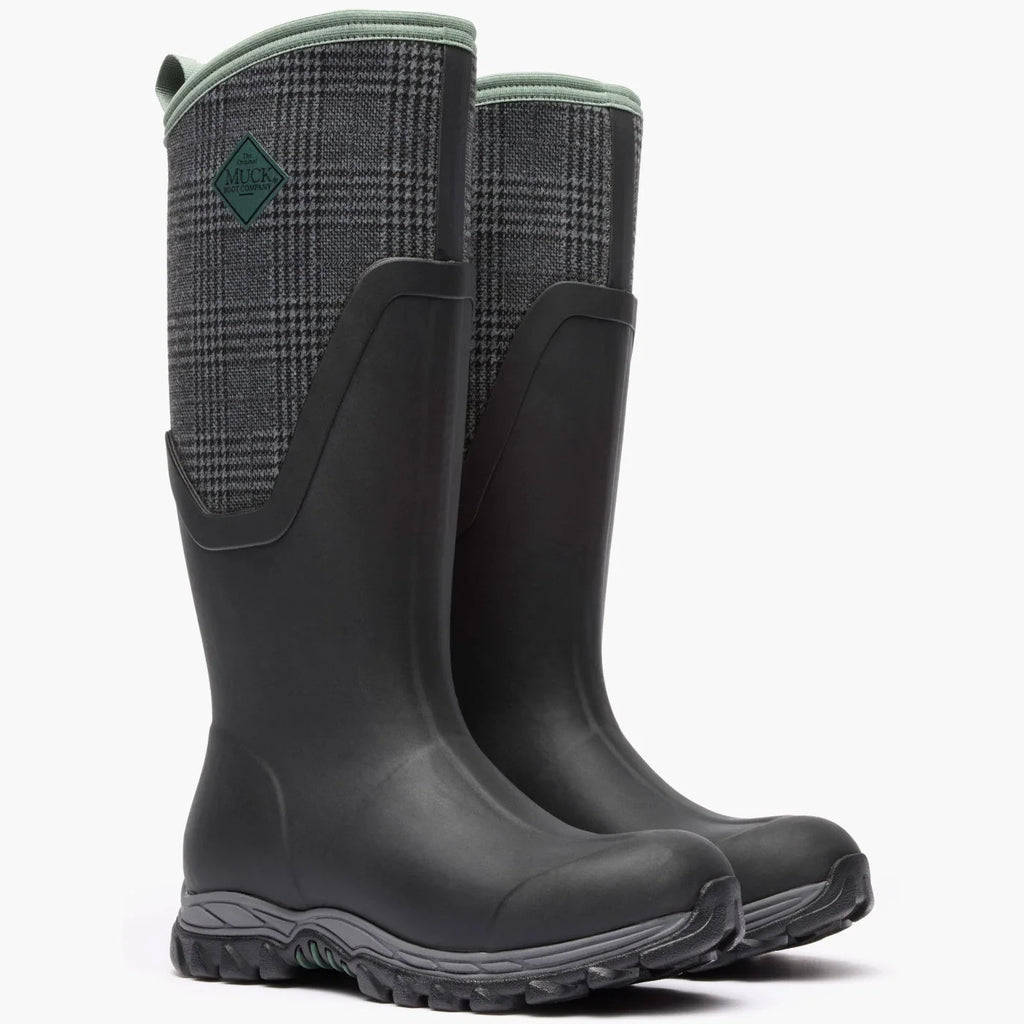 Women's Insulated Waterproof Tall Winter Boot - Plaid