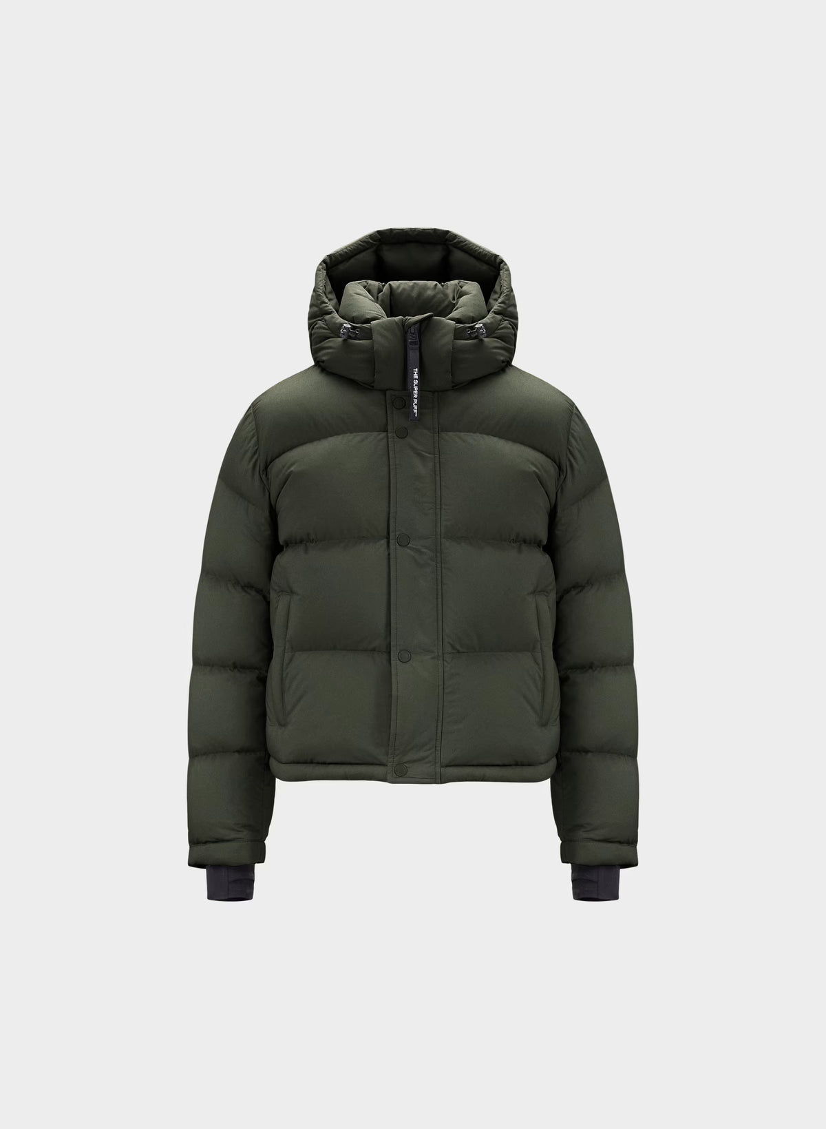 Short Down Puffer Jacket - Blue