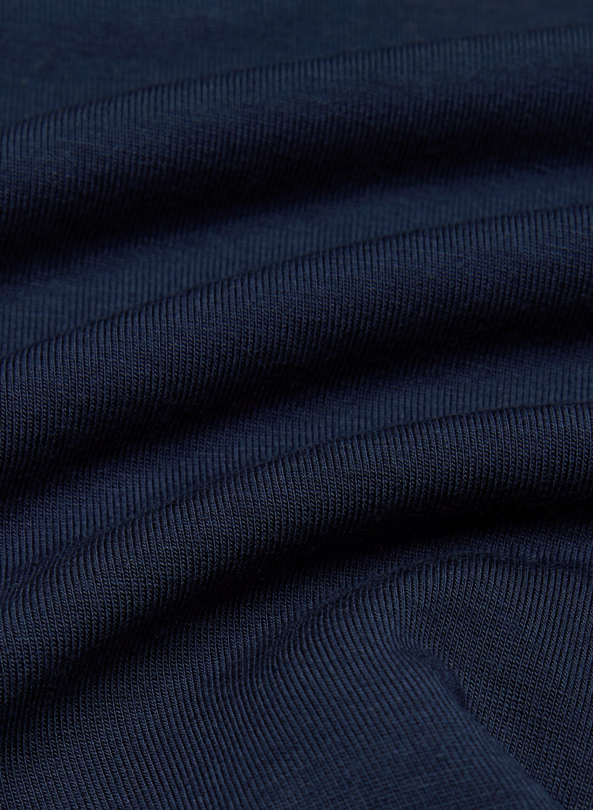 Long-Sleeve Modal Wrap Top - Navy