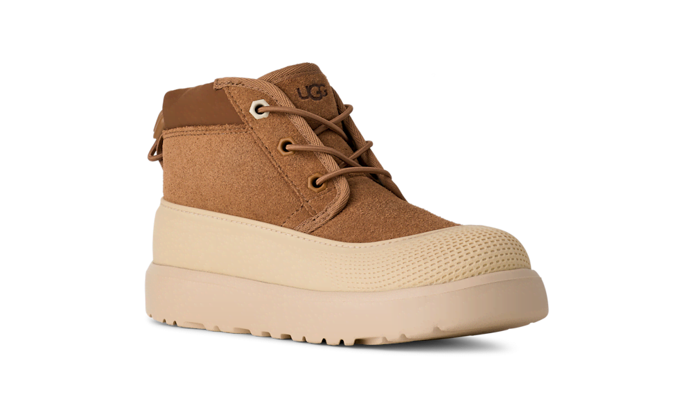 Kids' Waterproof Suede Chukka Boot - Cocoa