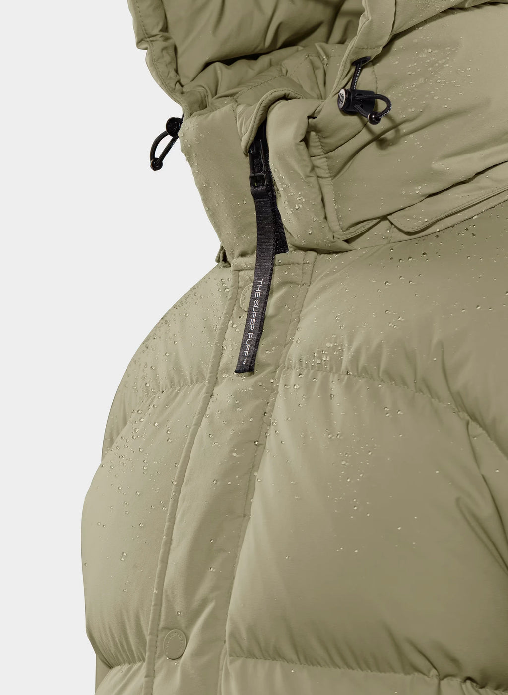 Short Down Puffer Jacket - Blue
