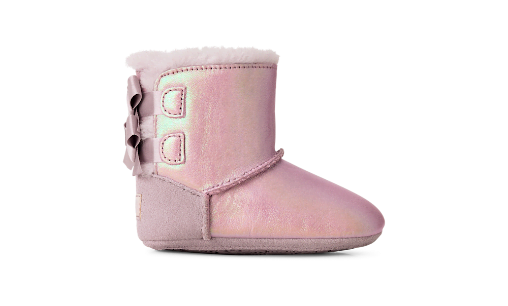 Baby Iridescent Bow Boots